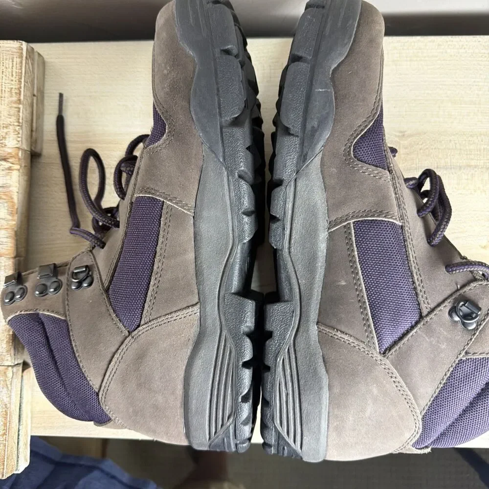 Vintage Vasque Hiking Boots Women’s 9.5 Brown/Purple EUC